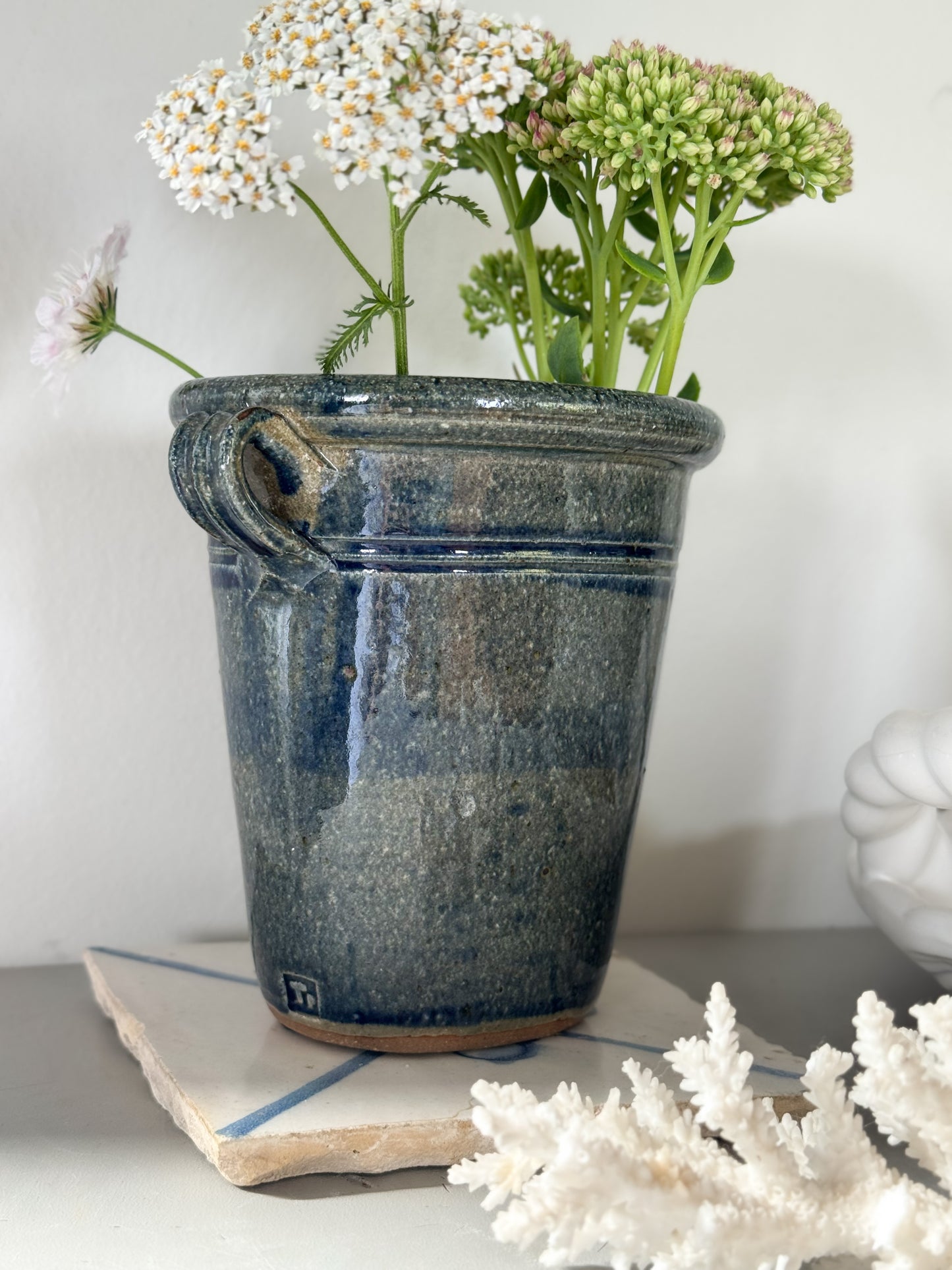 Vintage Nic Harrison Studio Pottery Vessel – St Ives, Trelowarren Pottery