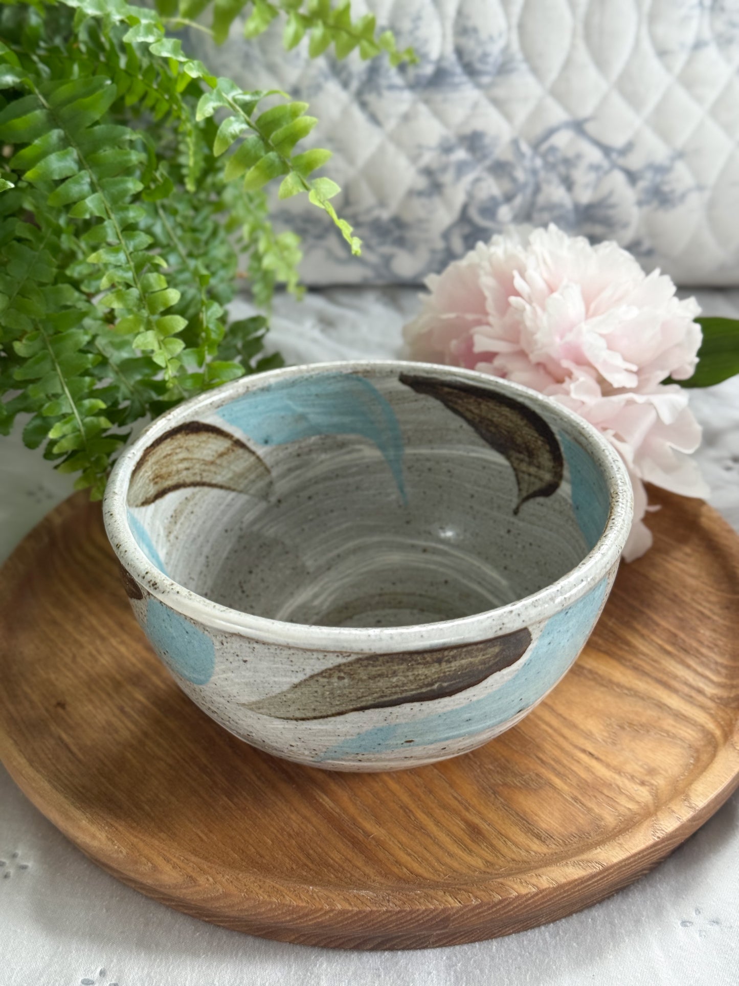 Vintage Welsh Studio Pottery Bowl by Harlech Pottery, 1999