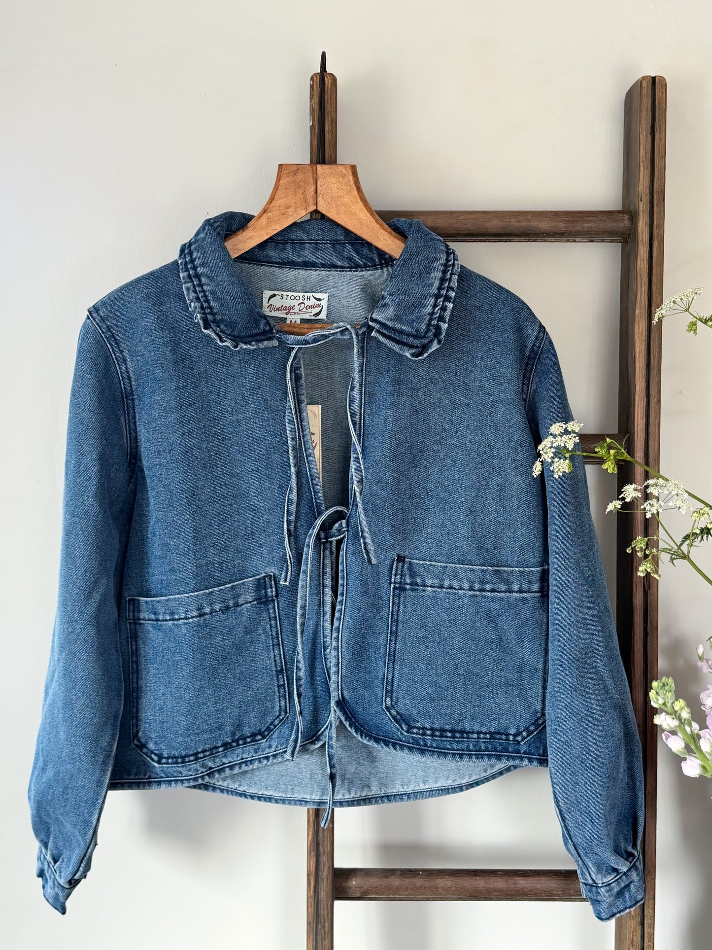 Stoosh 100% Cotton Denim Jacket — New with Tags - Size M