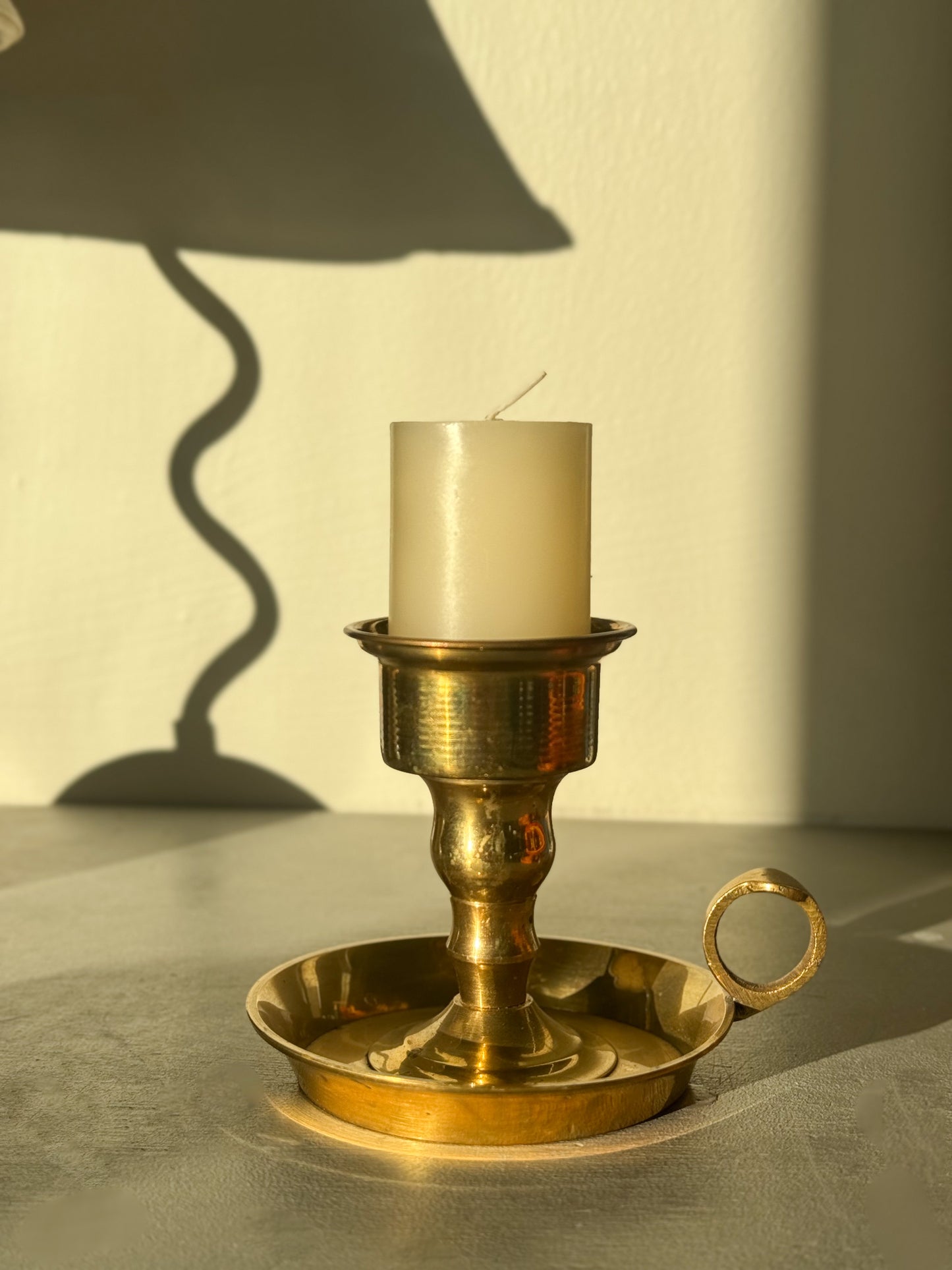 Vintage Brass 3-in-1 Candle Holder