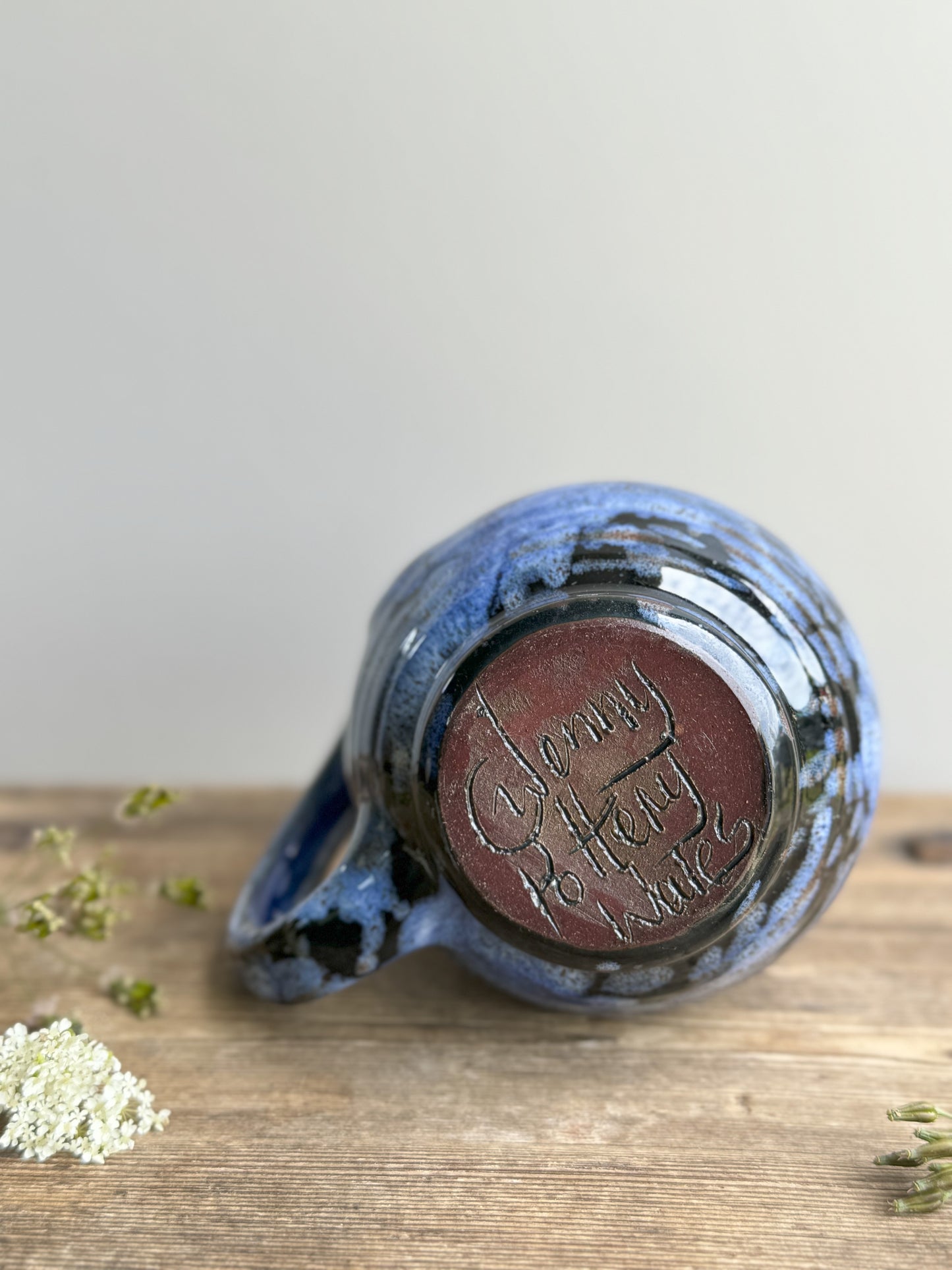 Vintage Ewenny Welsh Studio Pottery Creamer