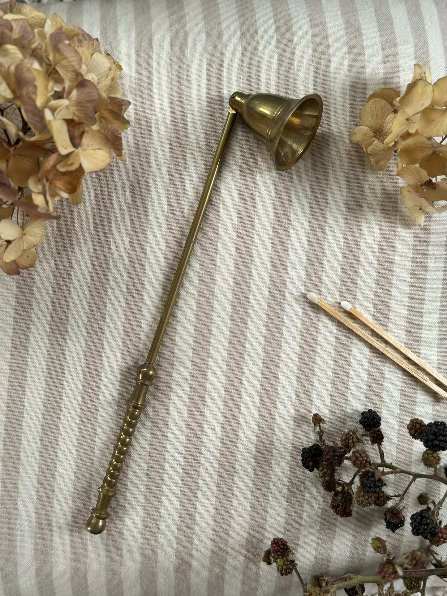 Vintage Brass Candle Snuffer