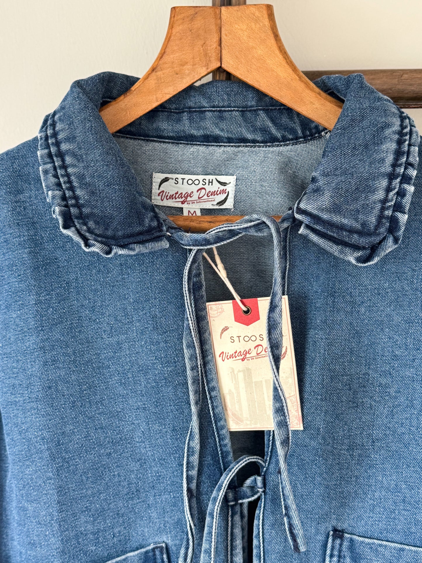 Stoosh 100% Cotton Denim Jacket — New with Tags - Size M