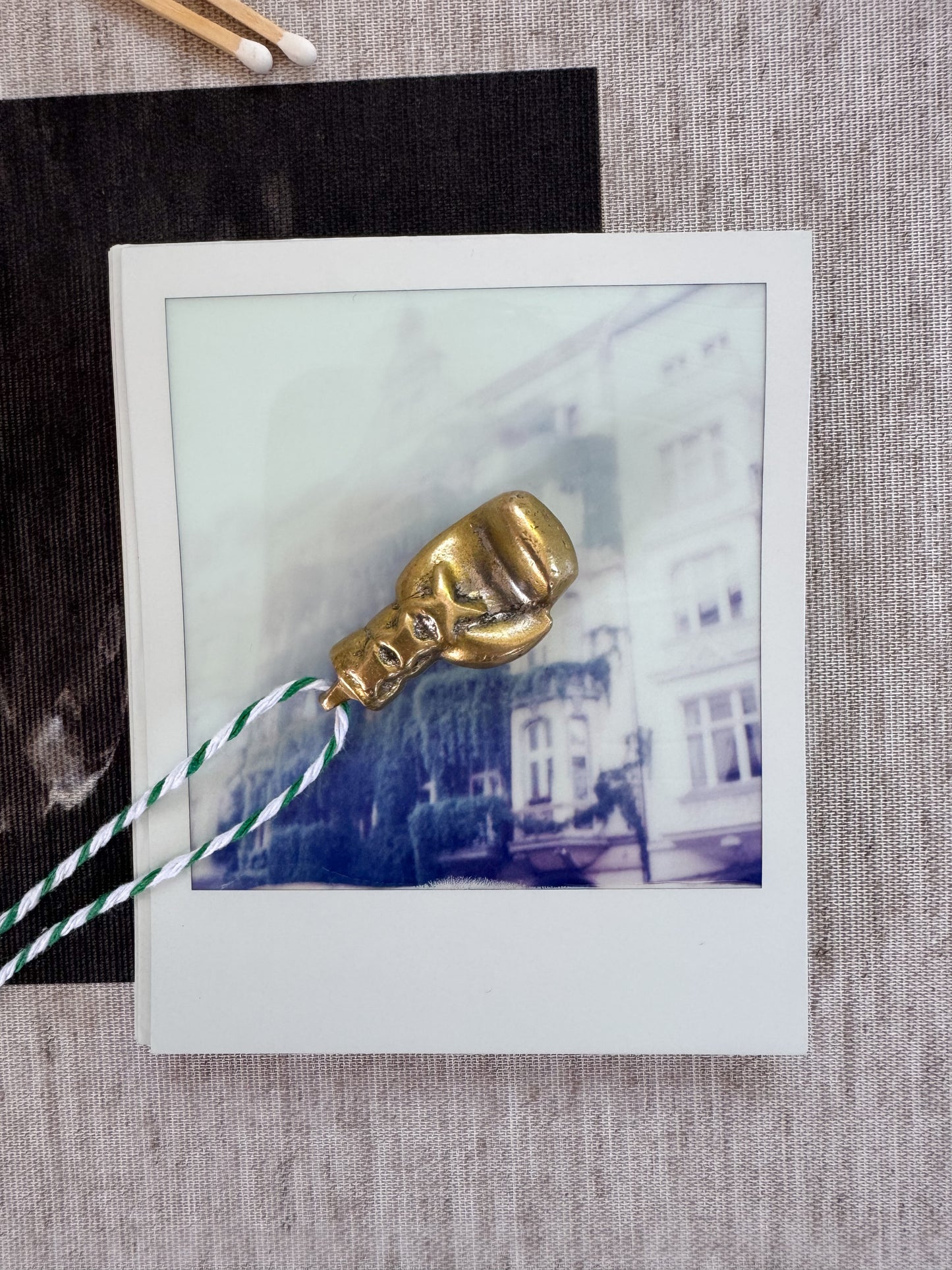 Miniature Solid Brass Boxing Glove — Paffen Sport, Germany