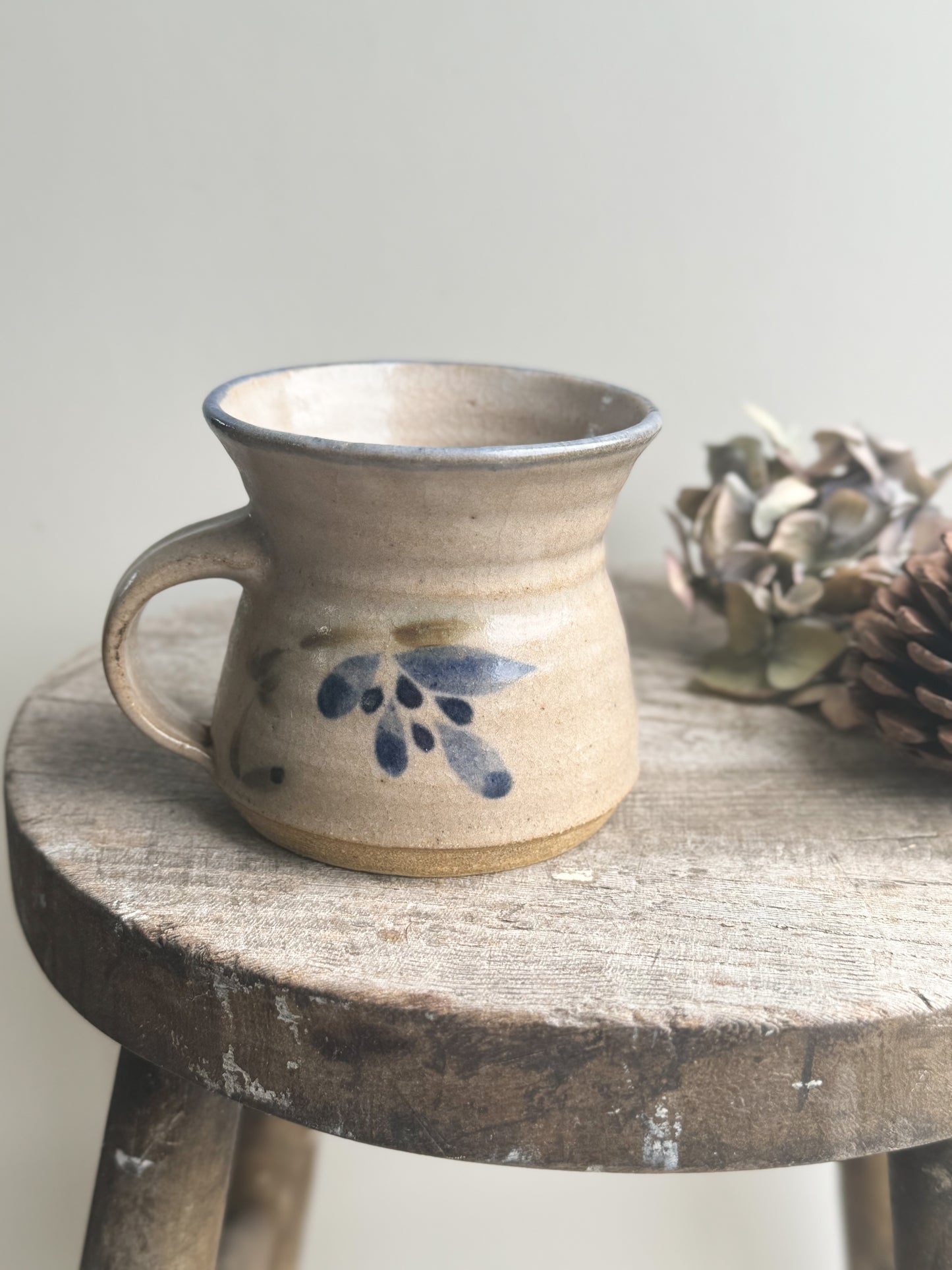 Vintage Ros Moren, Cornwall Studio Pottery Mug