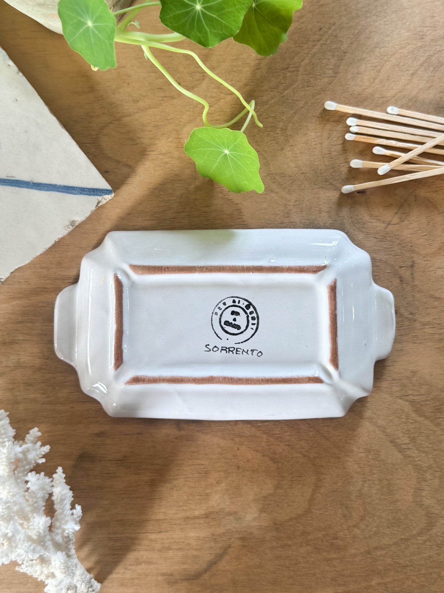 Handmade Italian Ceramic Dish – Sorrento