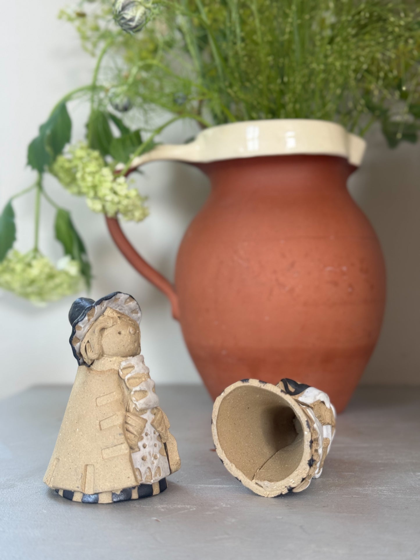 Pair of Studio Pottery Candle Snuffers – The Little Ladies
