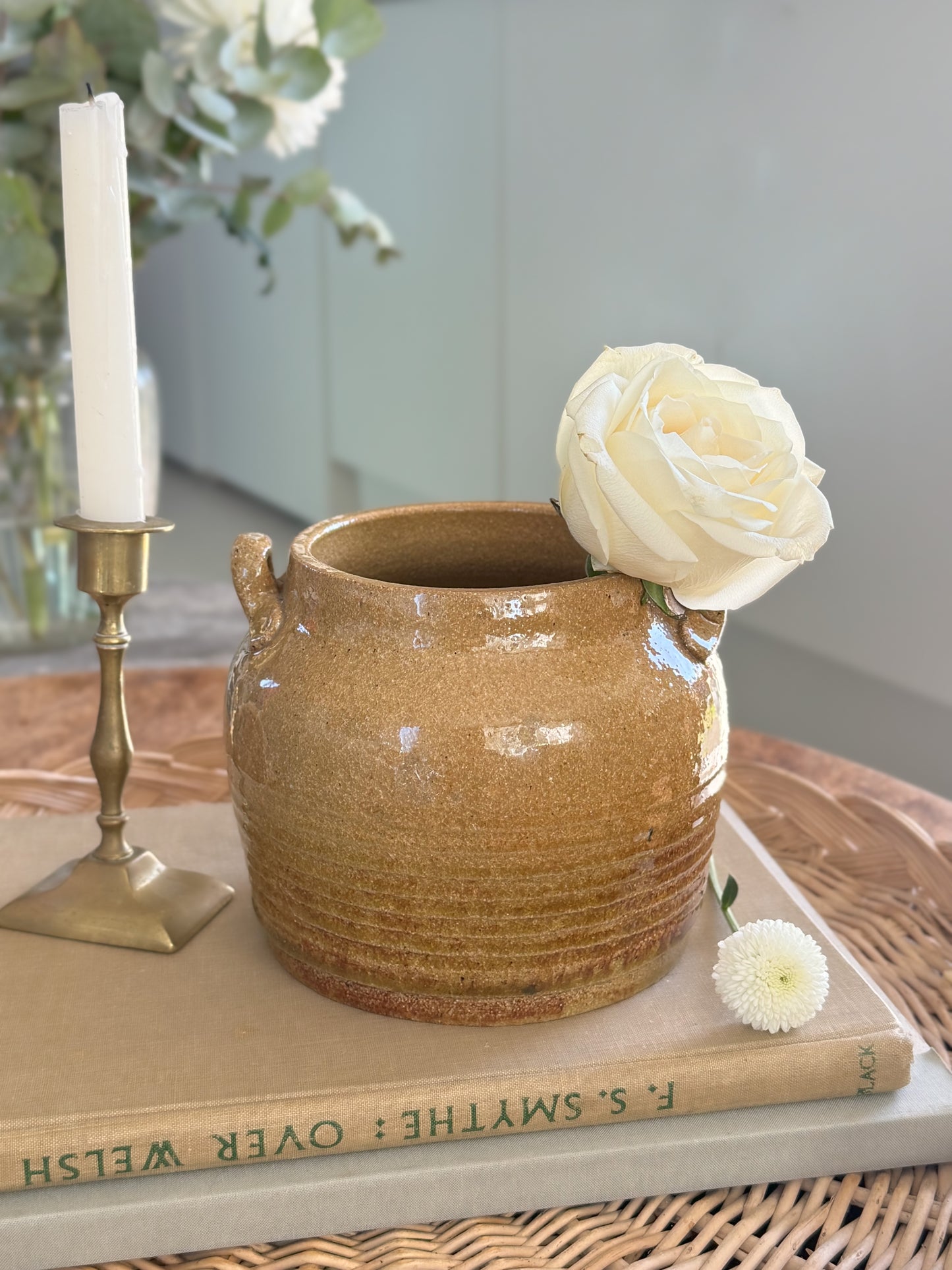 Welsh Studio Pottery Handled Pot