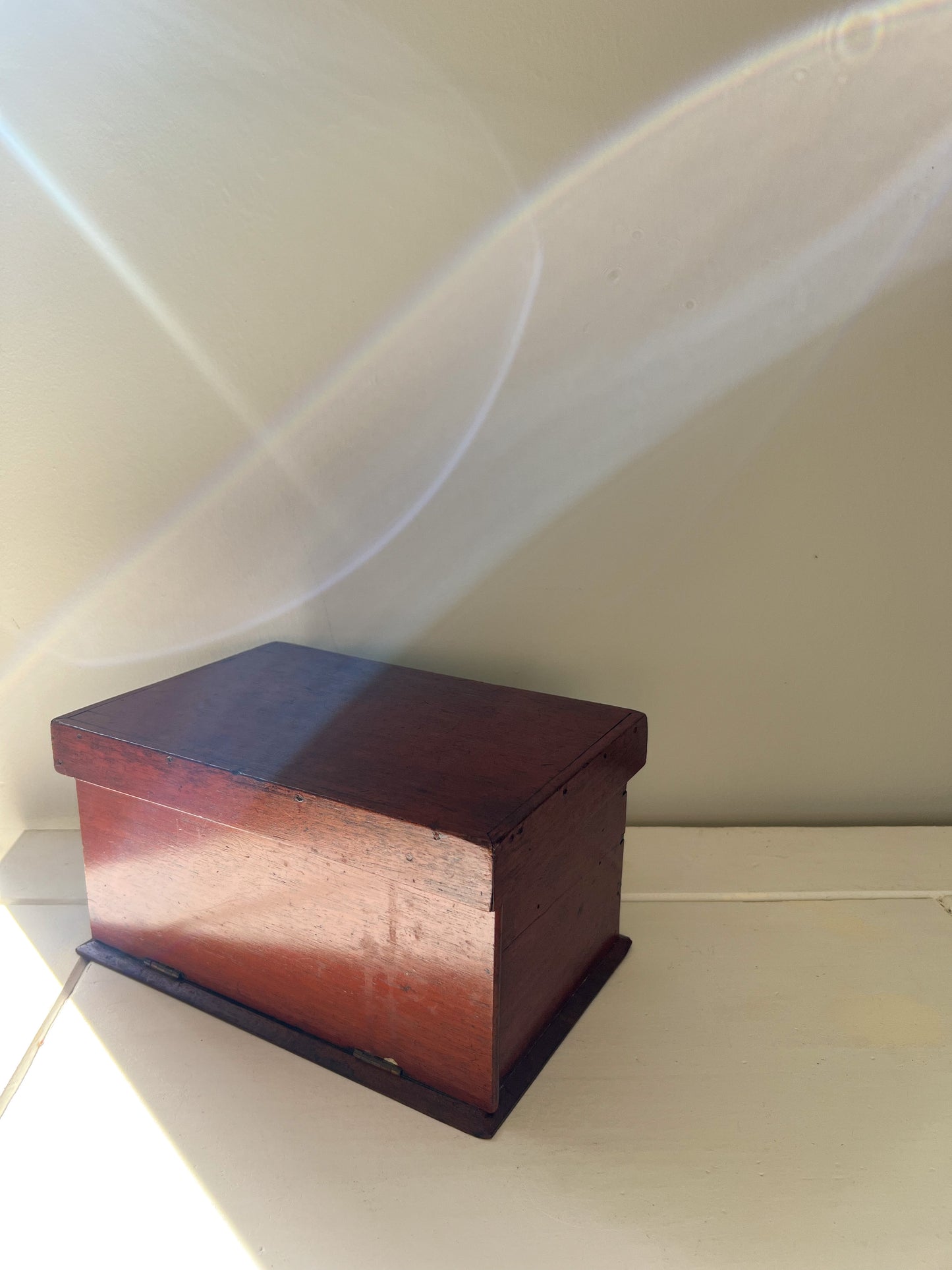 Antique Mordan & Co London Post Office Scales with Original Wooden Box