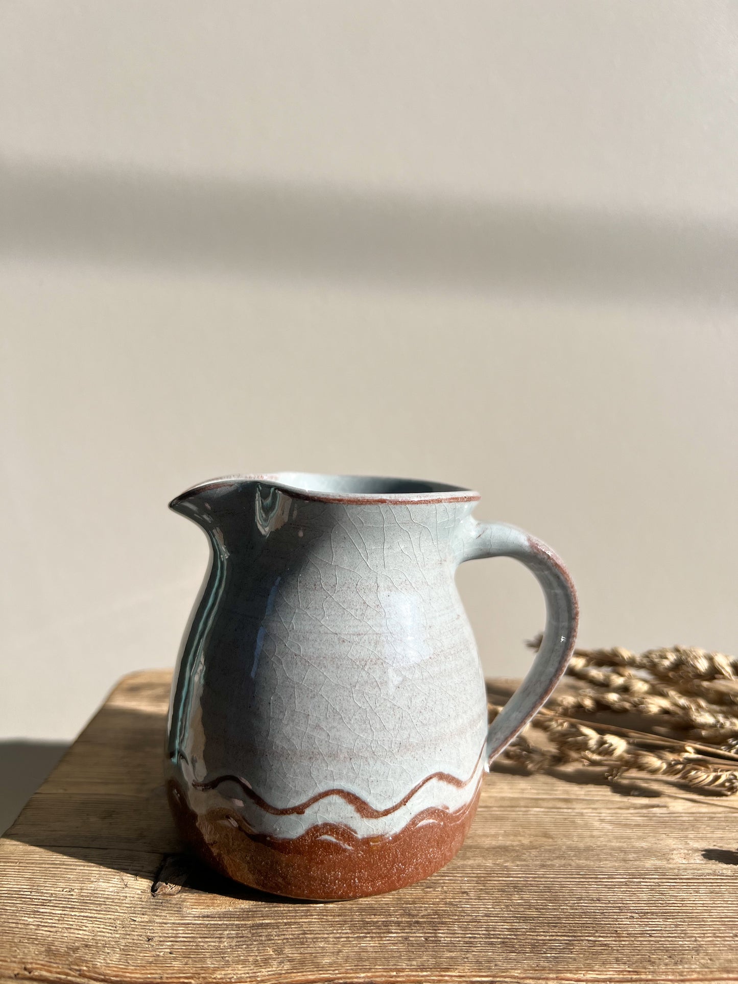Anglesey Pottery Slipware Creamer