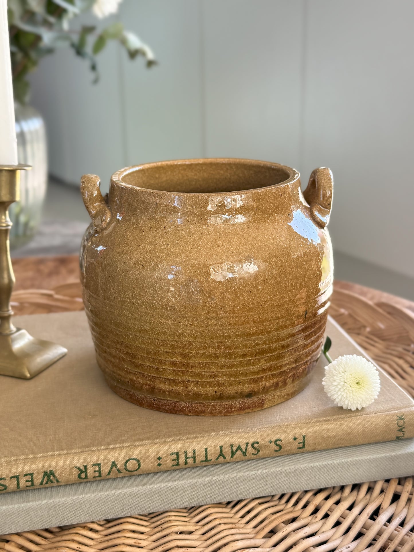 Welsh Studio Pottery Handled Pot