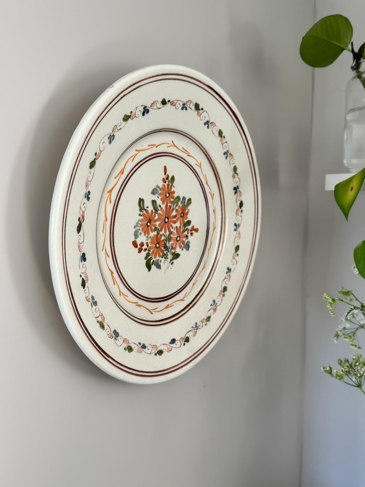 Large Vintage Mallorcan Hand-Painted Wall Plate – Feianitx Pottery