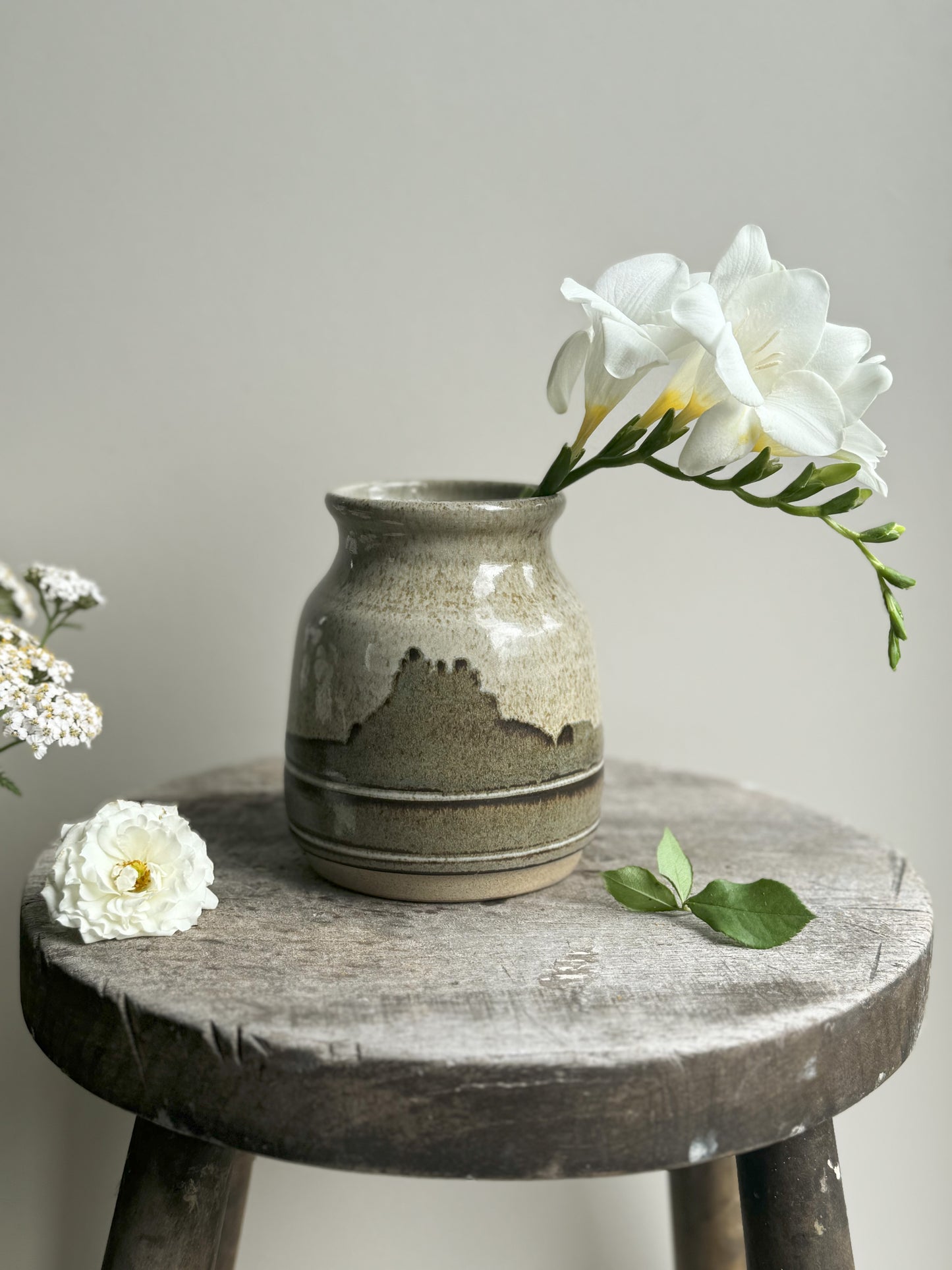 Midcentury Abstract Studio Pottery Pot