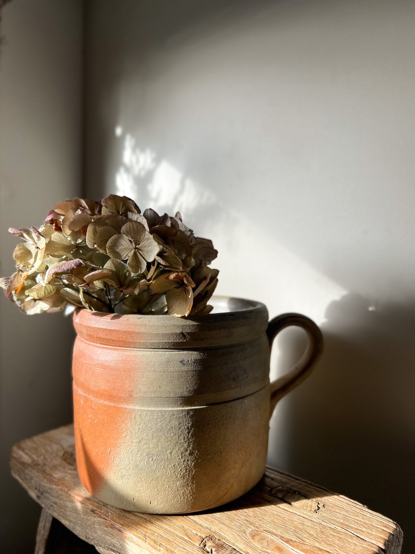 Antique French Earthenware Confit Pot (Large)