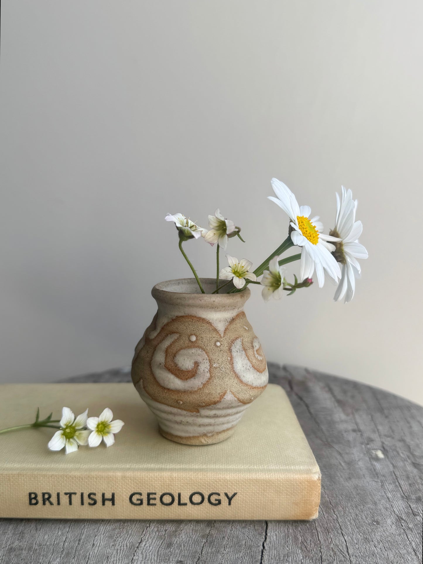 Miniature Studio Pottery Vase – Possibly Moffat Pottery