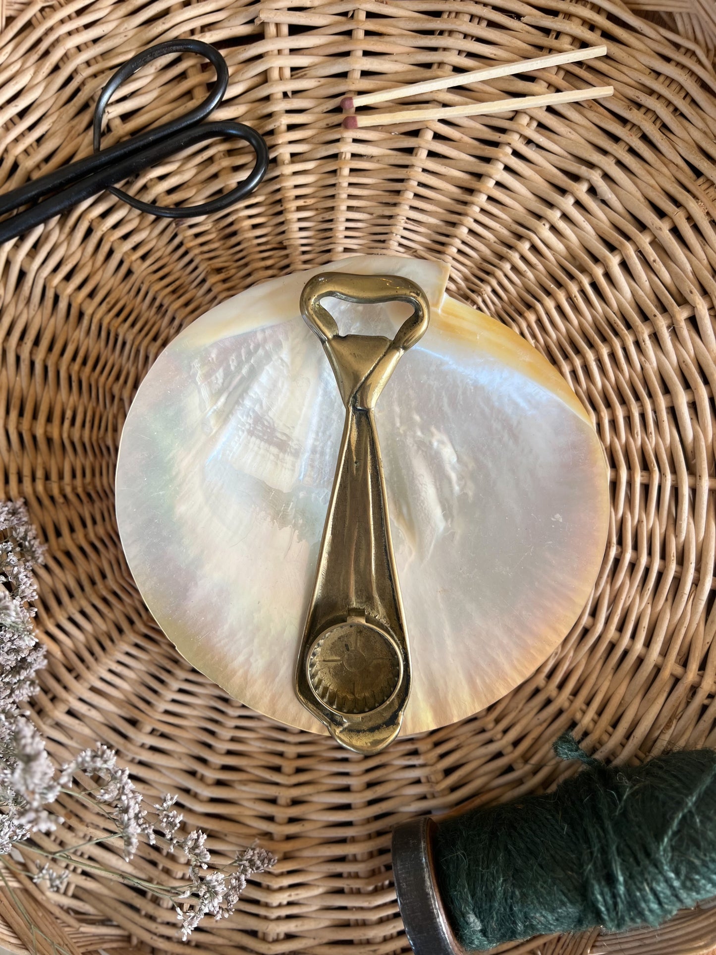 Brass Tie Shaped Bottle Opener