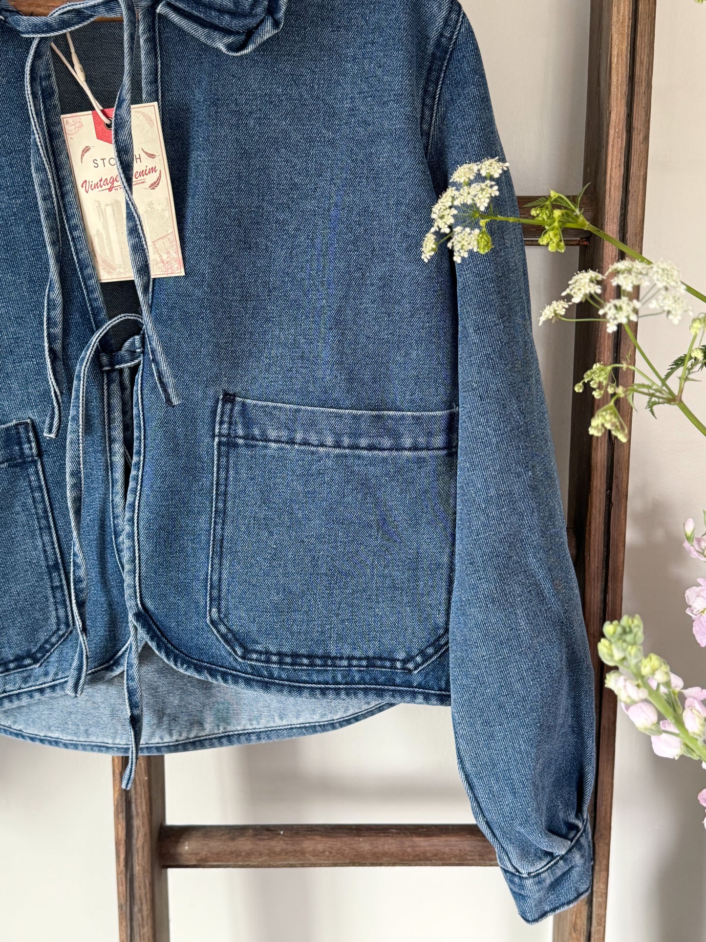 Stoosh 100% Cotton Denim Jacket — New with Tags - Size M