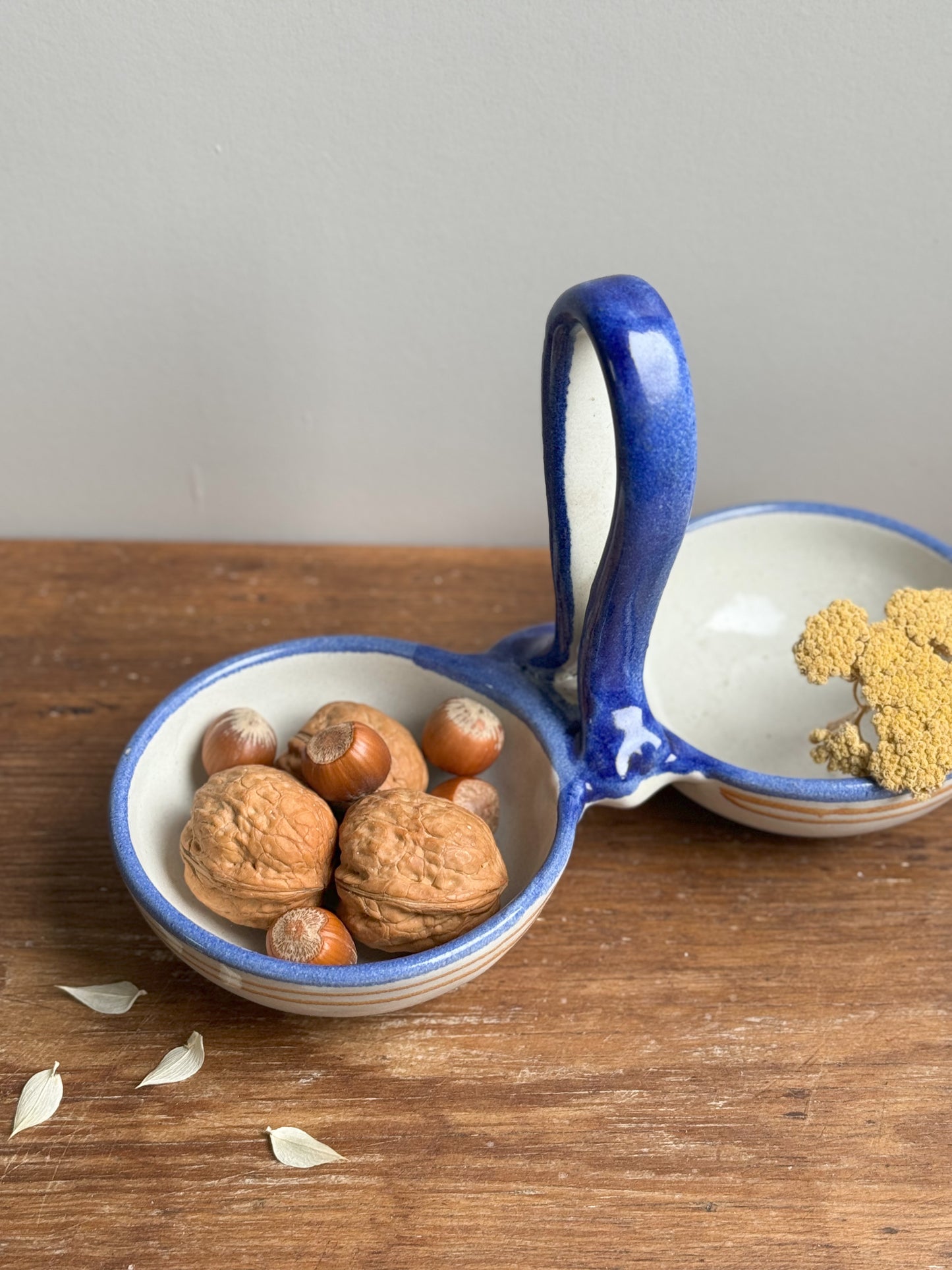 Italian Studio Pottery Sectional Dish