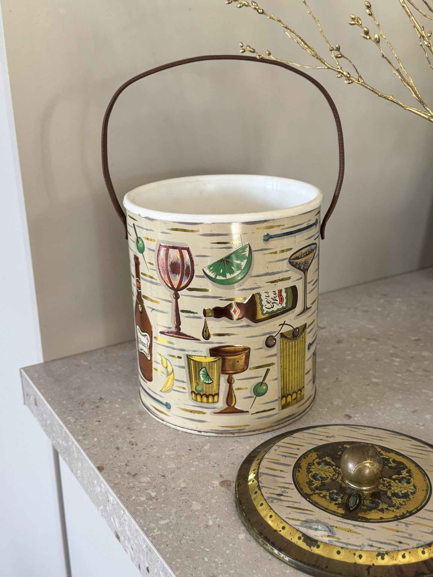Vintage 1960s Baret Ware ‘Celebrity’ Ice Bucket
