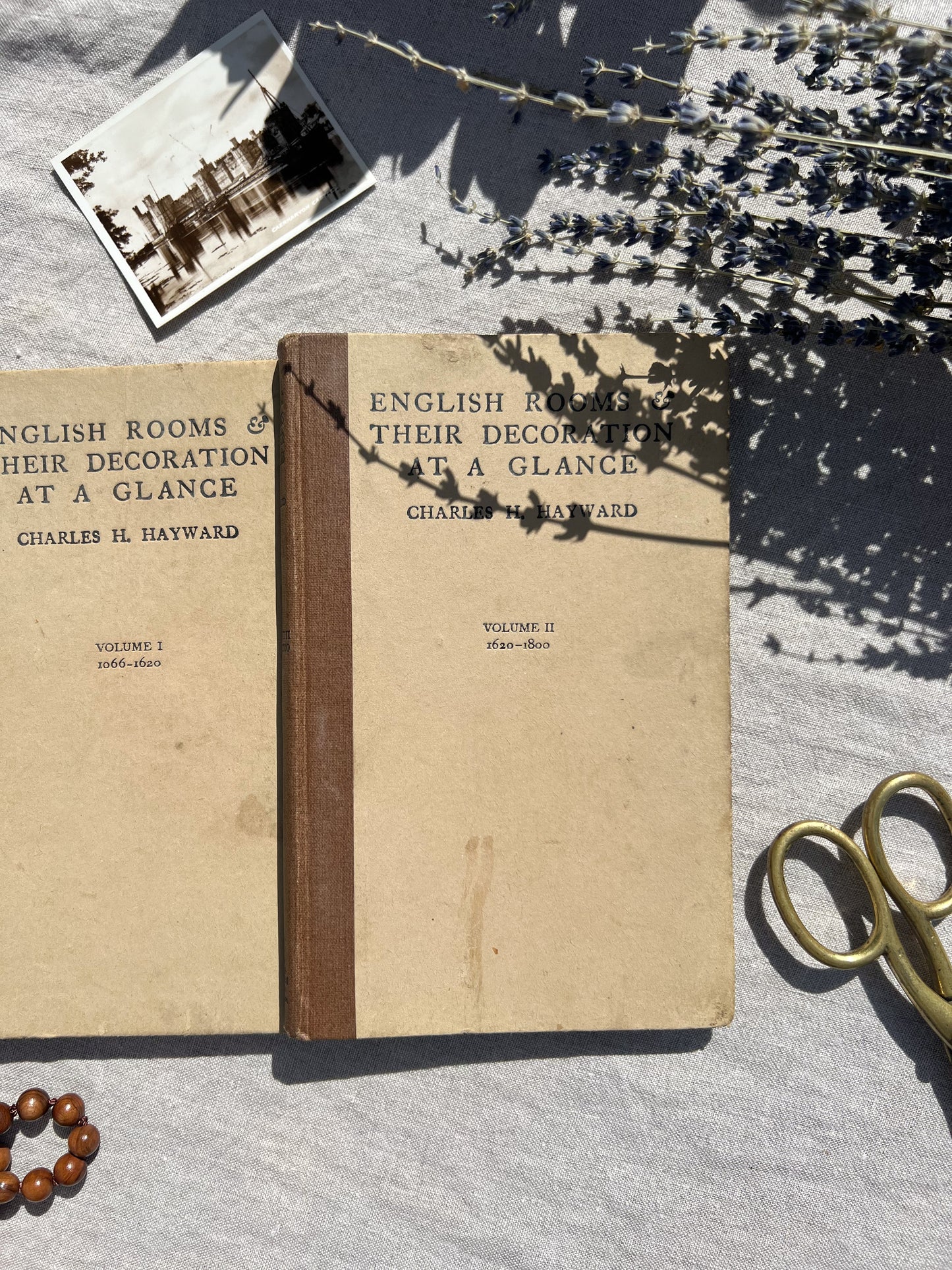 English Rooms & Their Decoration at a Glance, Charles H.Hayward, Volume I & II
