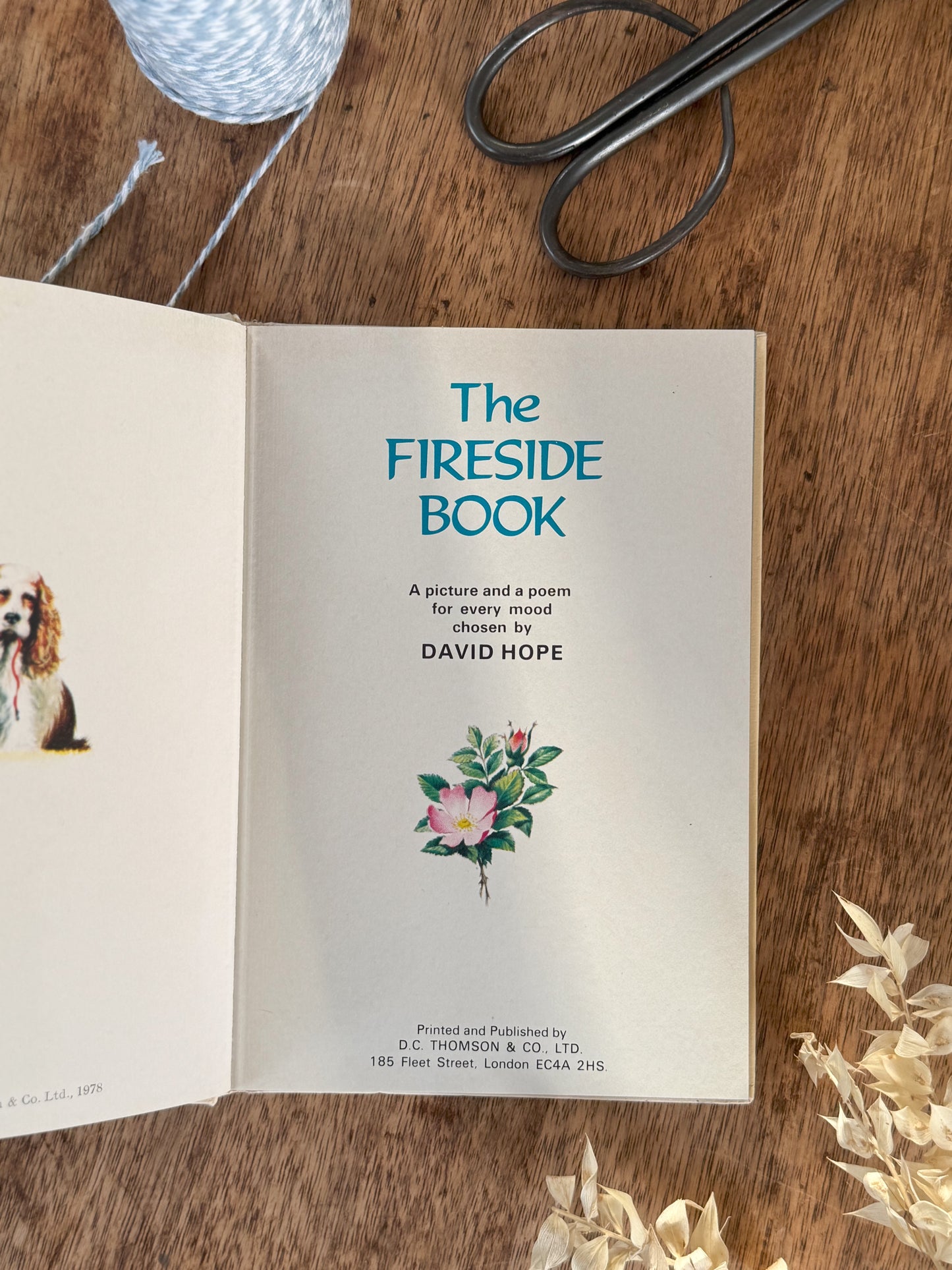 The Fireside Book of David Hope, 1979