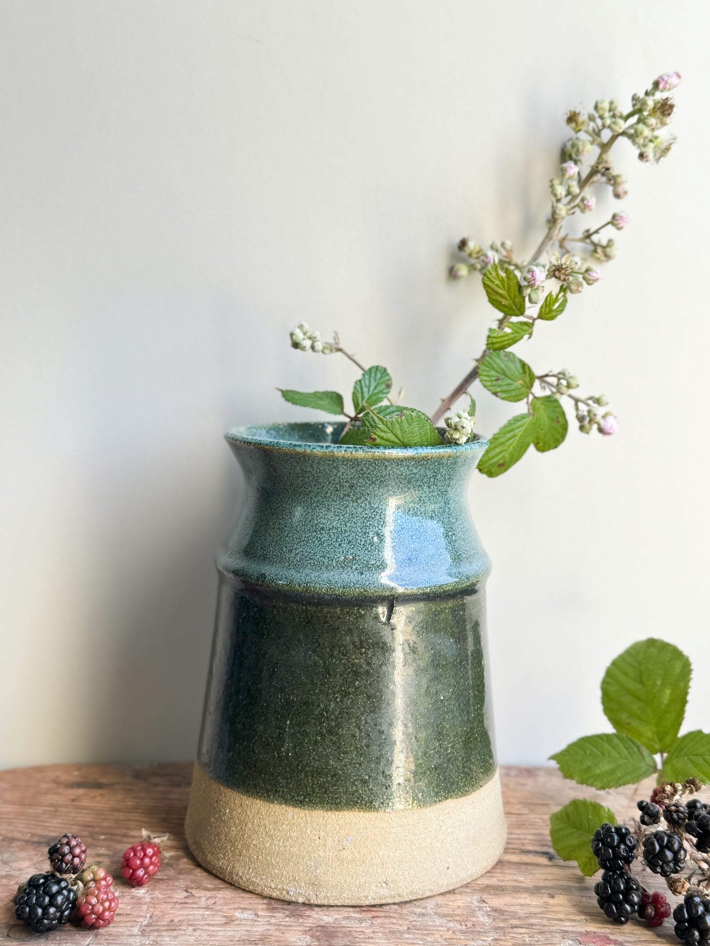 Studio Pottery Three Tone Pot