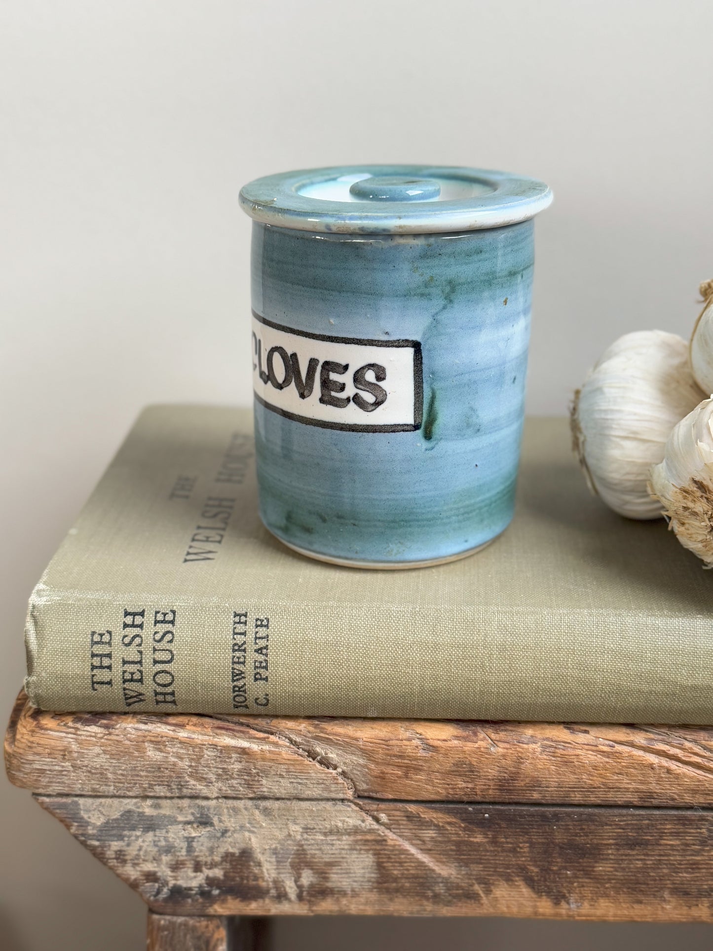 Vintage Studio Pottery ‘Cloves’ Jar