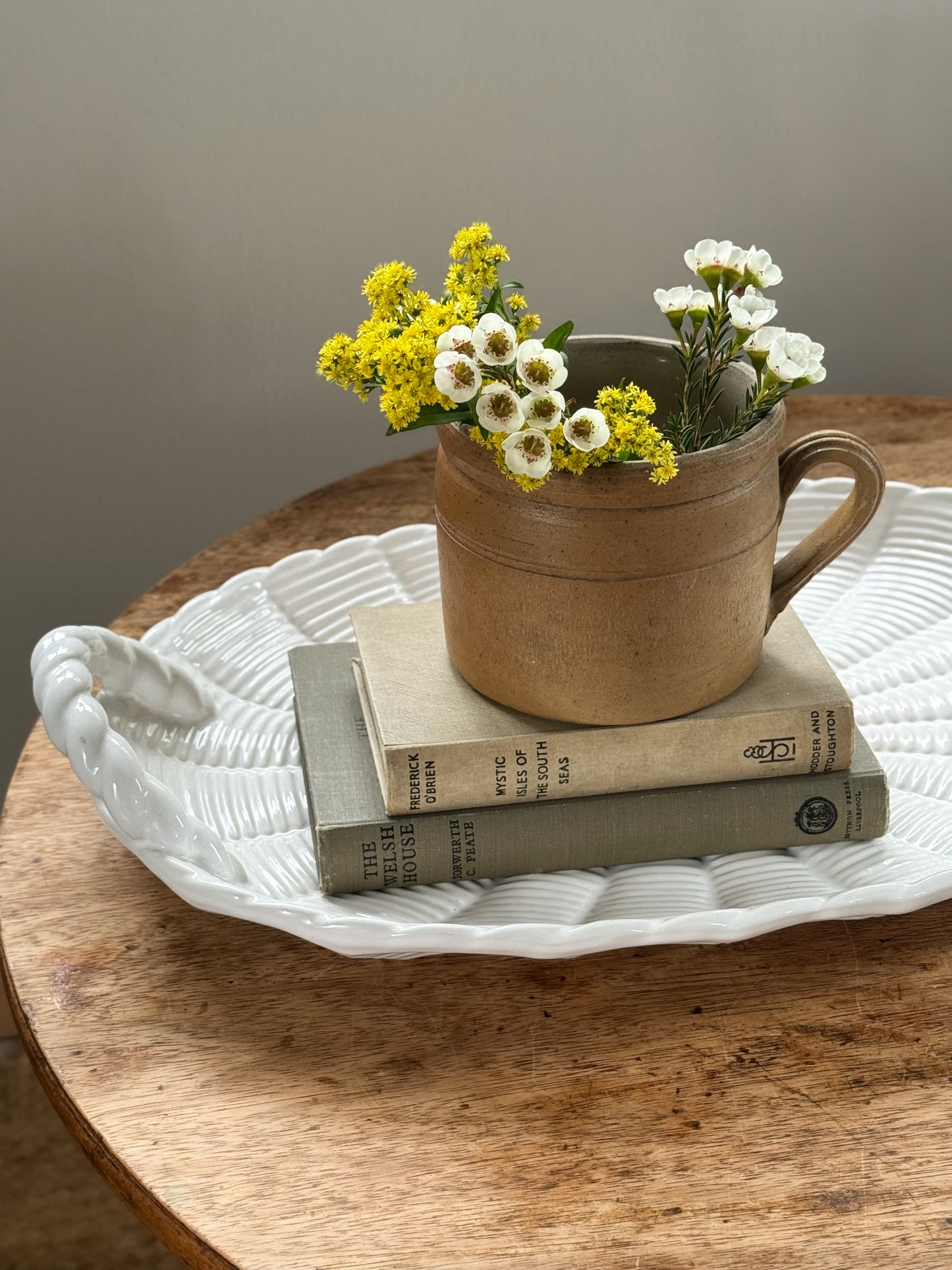 Antique French Confit Pot - Medium Size
