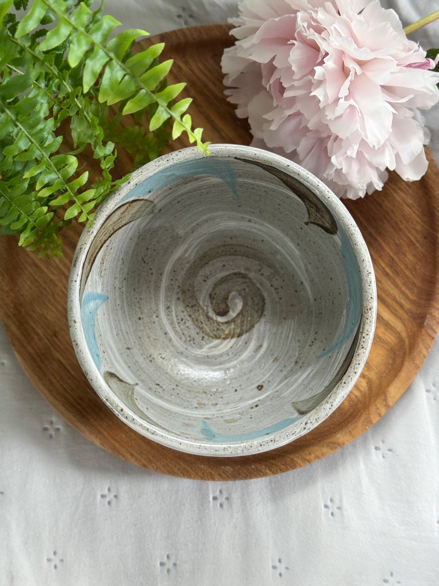 Vintage Welsh Studio Pottery Bowl by Harlech Pottery, 1999