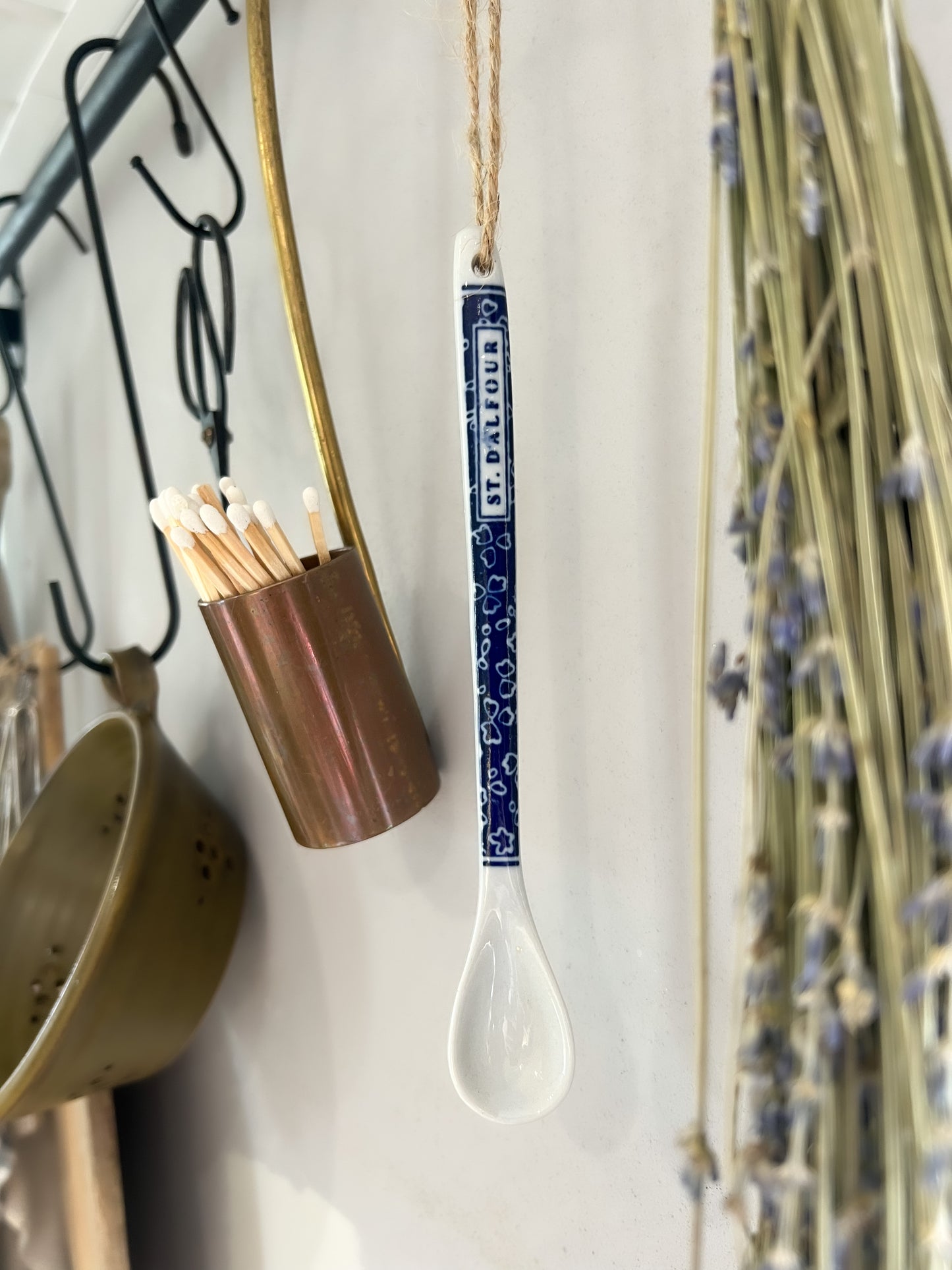 St Dalfour Ceramic Jam Spoon