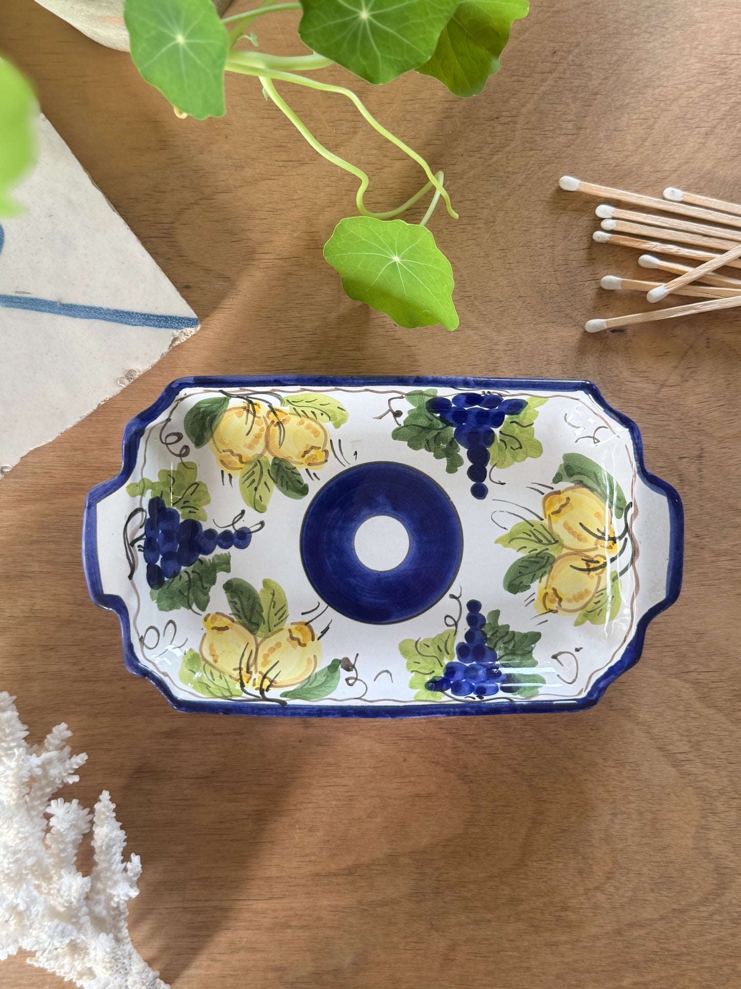 Handmade Italian Ceramic Dish – Sorrento