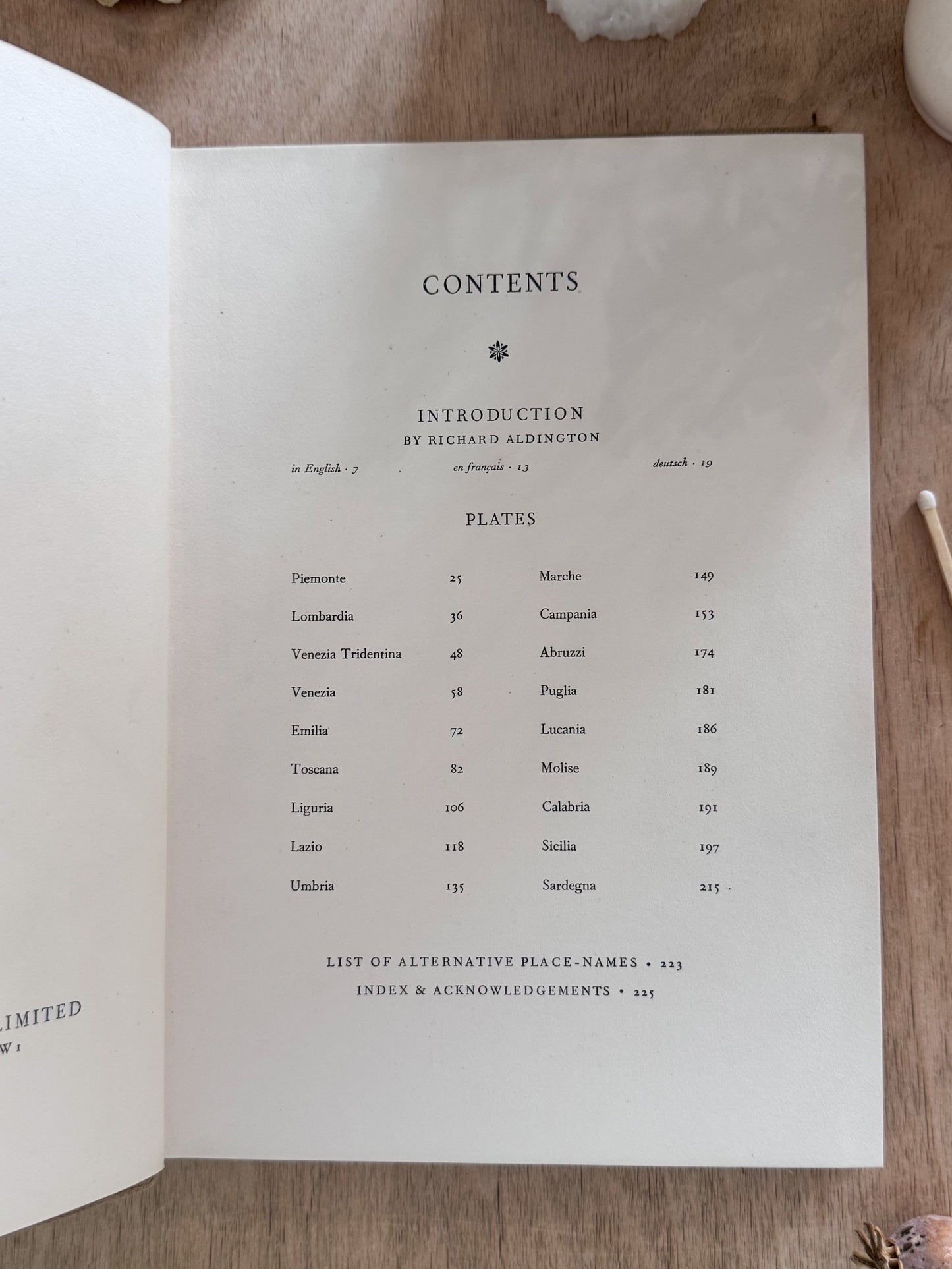 Italy, Anglo-Italian Publication, Mid 20th Century, Vintage Black & White Photographic Book