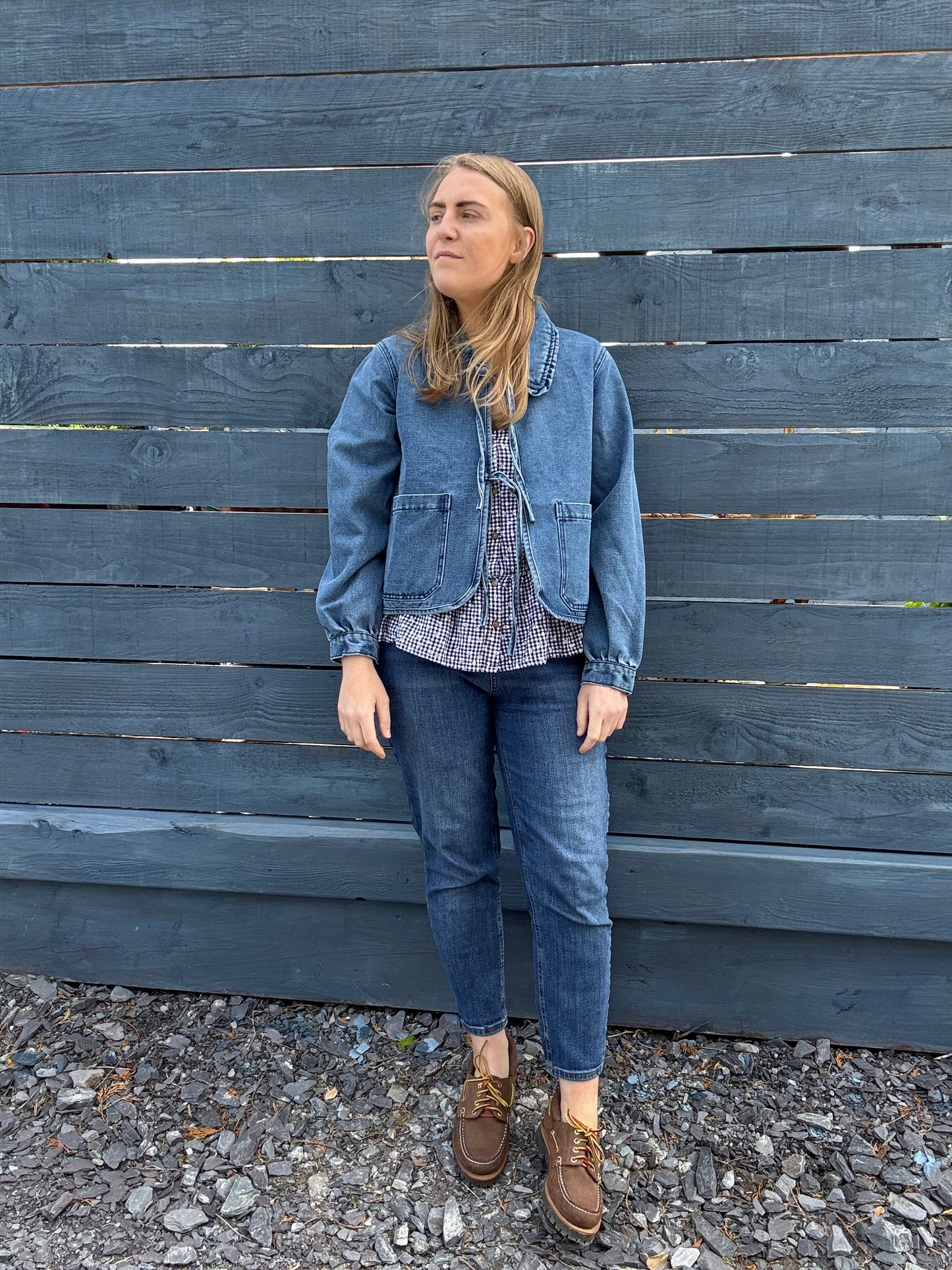 Stoosh 100% Cotton Denim Jacket — New with Tags - Size M