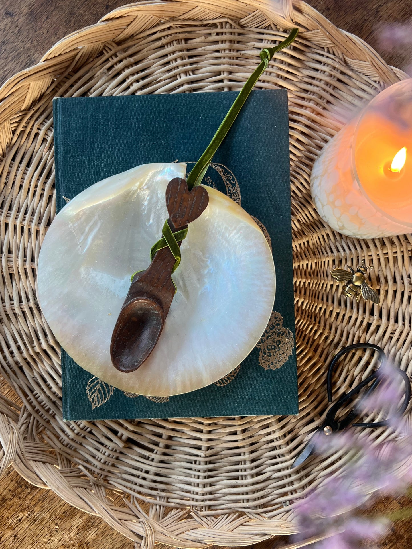 Vintage Welsh Love Spoon (Option 3)