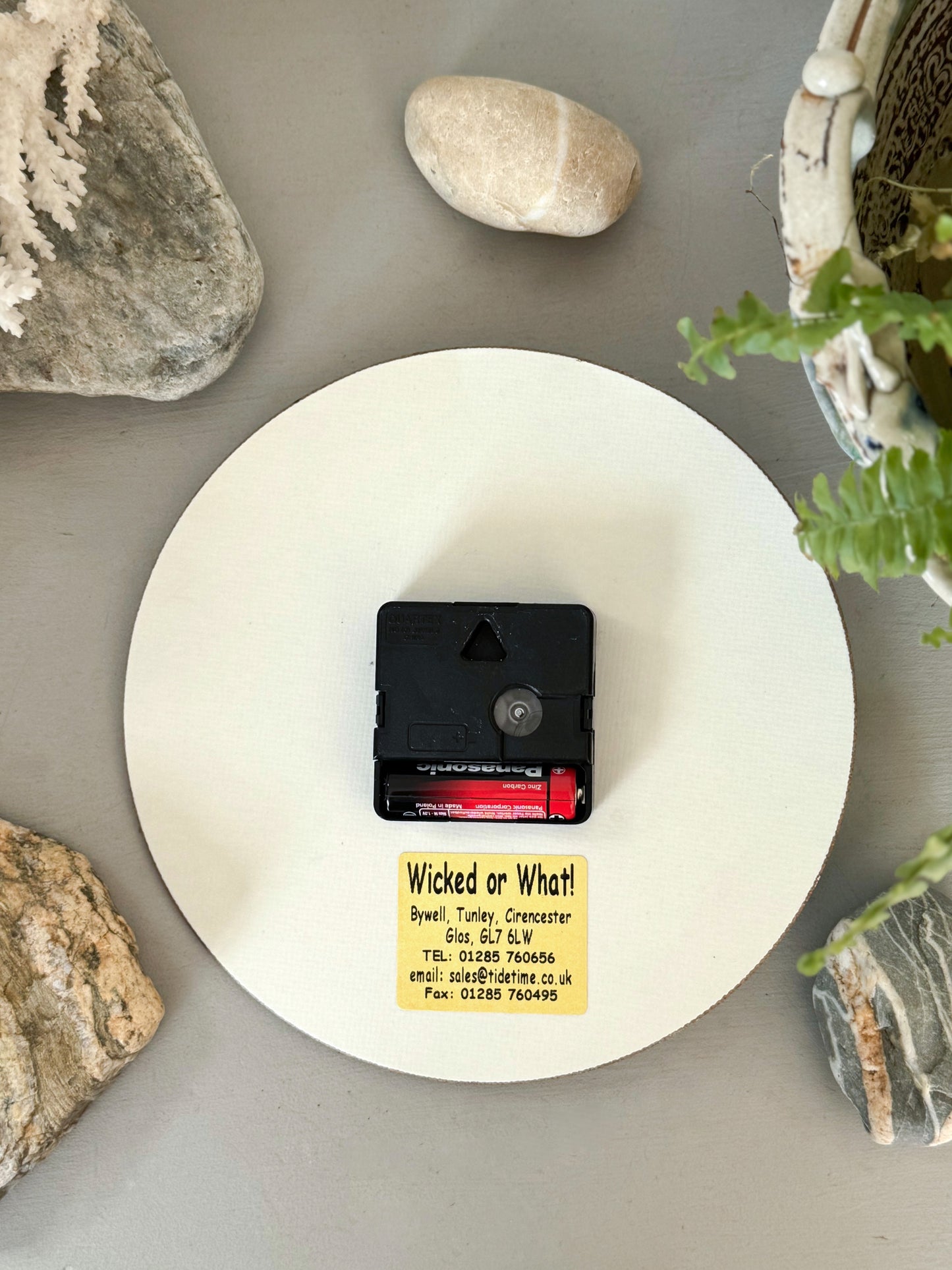 Vintage Nautical ‘Tide Times’ Clock - Fully Working