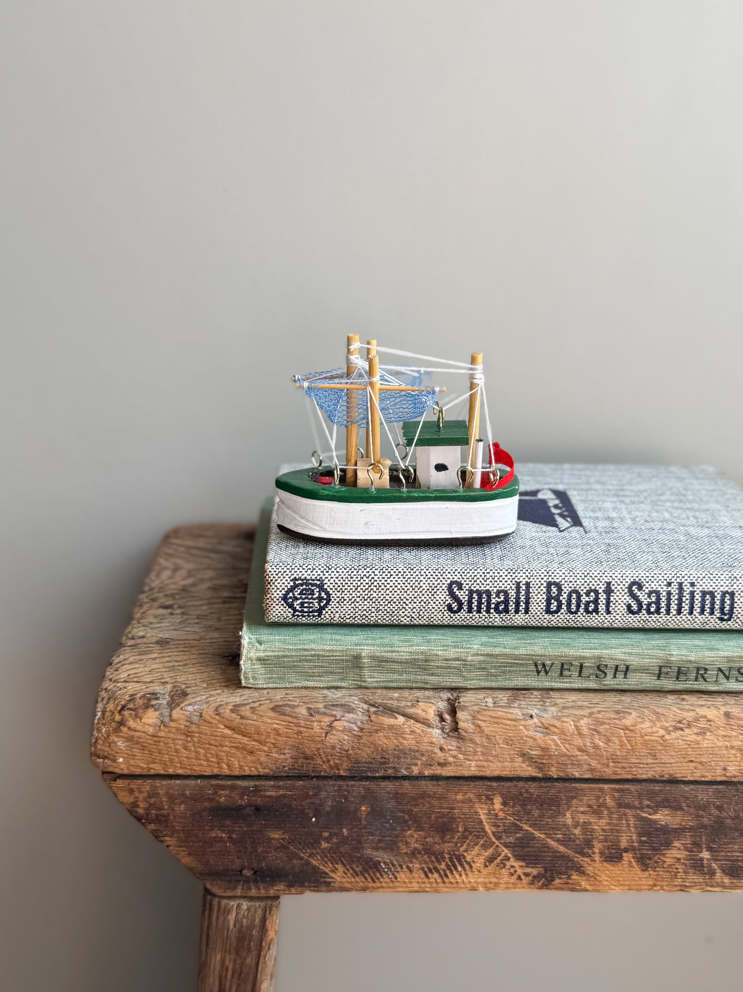 Vintage Small Wooden Fishing Boats (Multiple Options)