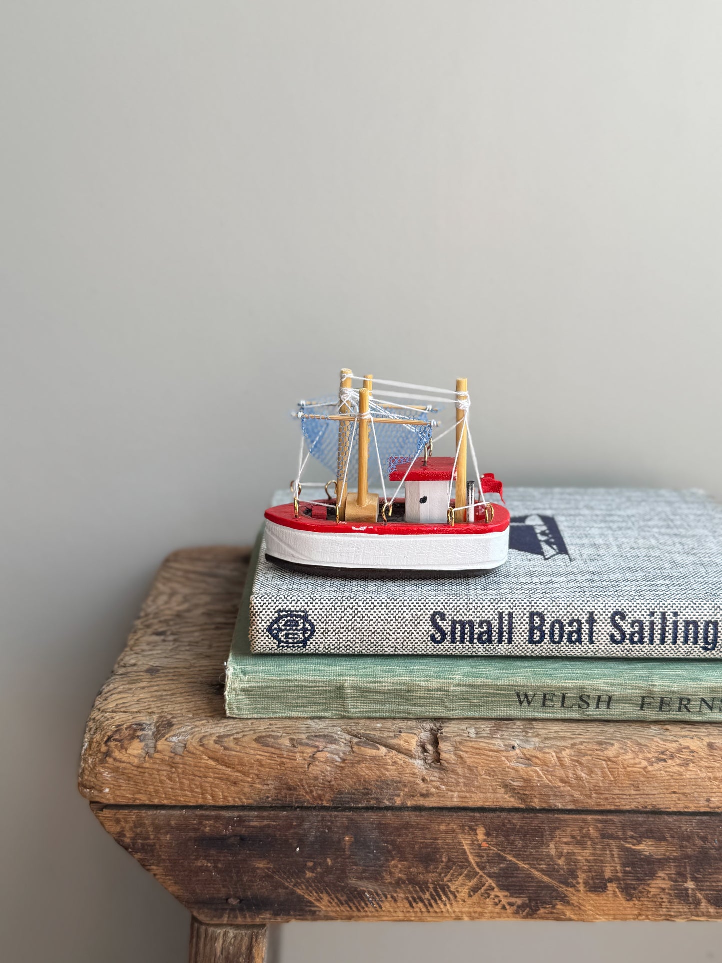 Vintage Small Wooden Fishing Boats (Multiple Options)
