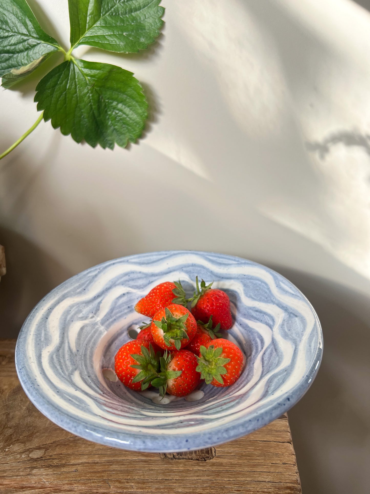 Studio Pottery Small Strainer / Colander