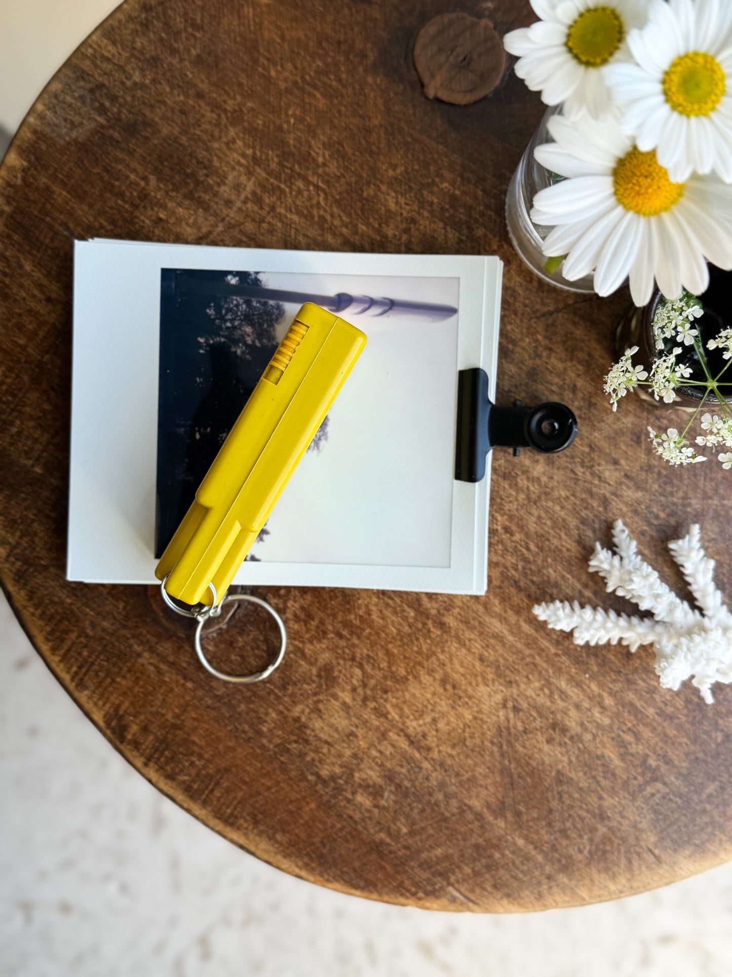 Vintage 1960s Working Keyring Torch – Prenzlauer Berg Find (Yellow)