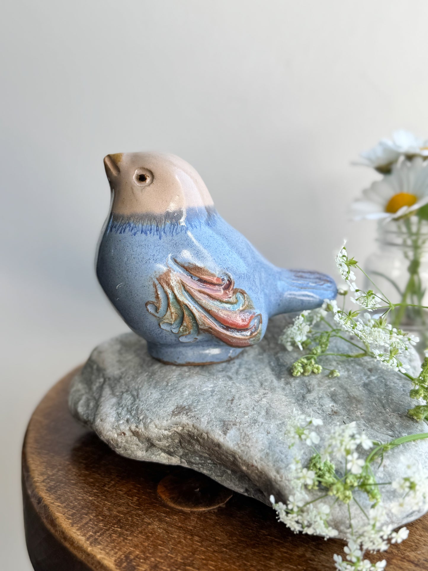 Midcentury German Studio Pottery Bird — West Berlin