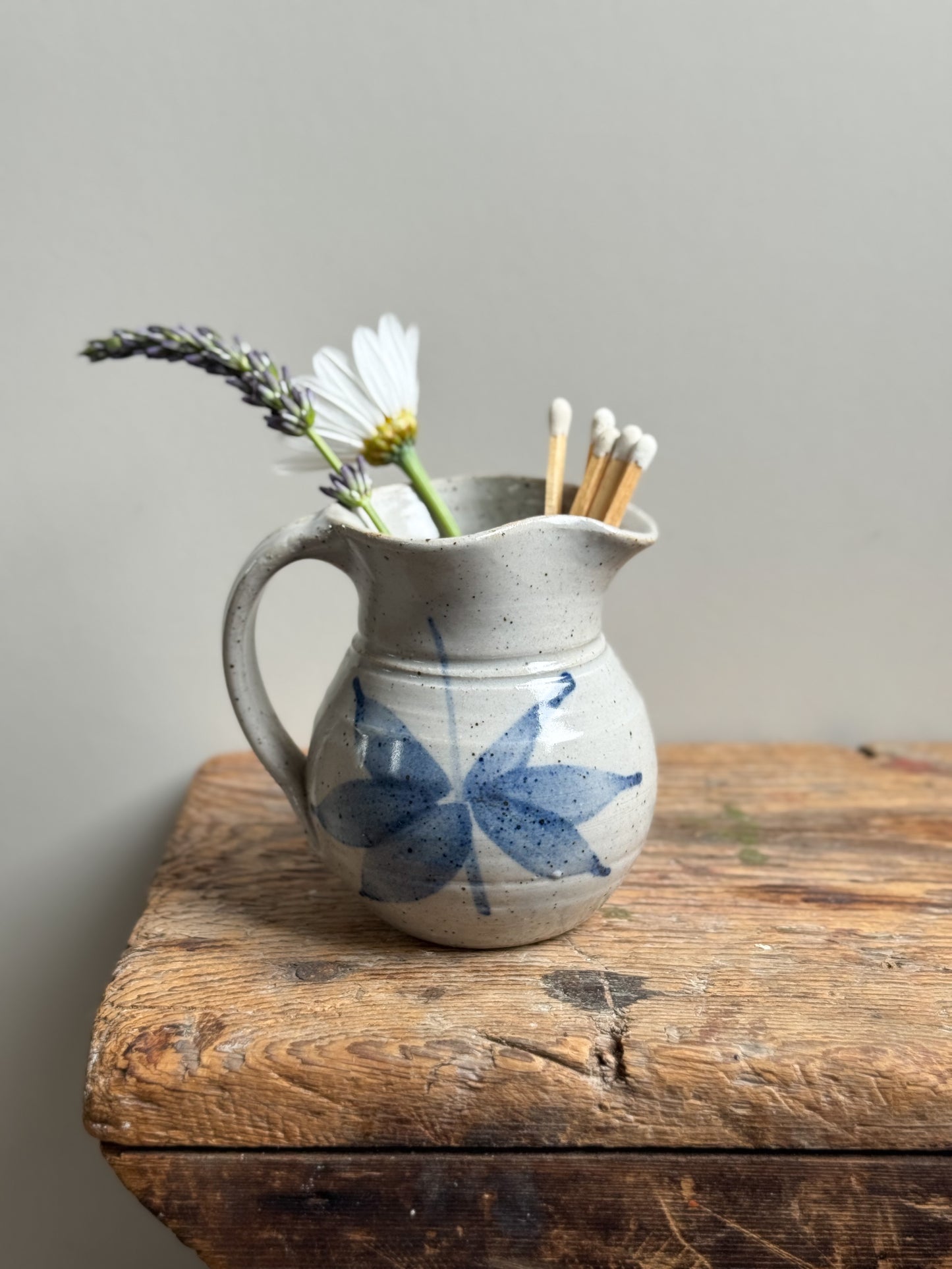 Vintage Welsh Studio Pottery Creamer by Llanarth Pottery