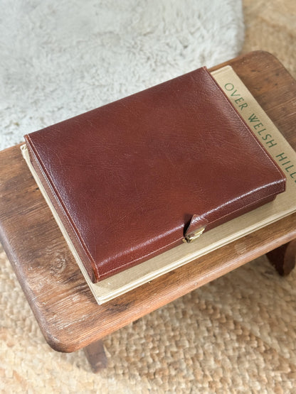 Vintage Luxury Leather Cased Complete Games Compendium | New Old Stock