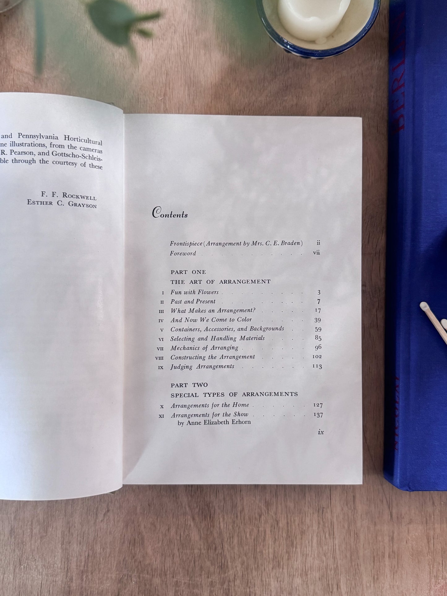 The Complete Book of Flower Arrangements, F. F. Rockwell & Esther C. Grayson, 1947 - First Edition