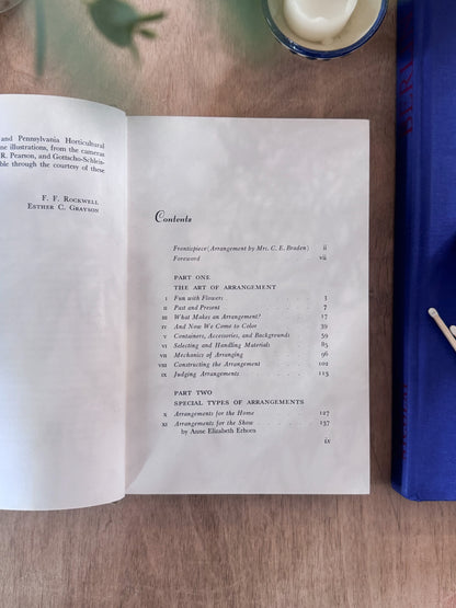 The Complete Book of Flower Arrangements, F. F. Rockwell & Esther C. Grayson, 1947 - First Edition