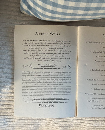 Autumn Walks - Country Living Magazine (1996) - Illustrated walking guide booklet