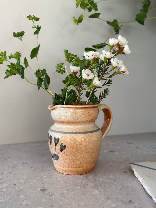 Vintage French Stoneware Jug - Grès Soumarais