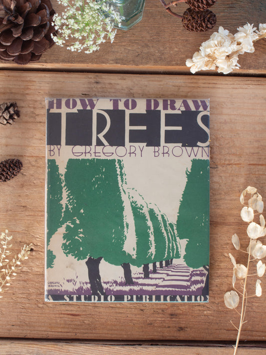 Vintage 1952 ‘How to Draw Trees’ by Gregory Brown