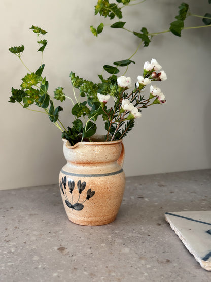 Vintage French Stoneware Jug - Grès Soumarais