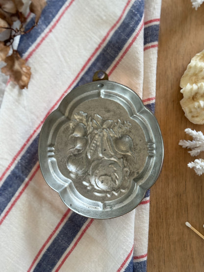 Vintage Midcentury Copper Vegetable Jelly Mould
