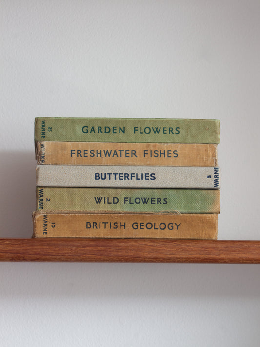 Vintage Observer’s Book Bundle - Early Editions, Set of 5